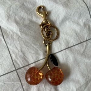 Coach Signature 🍒 Cherry Bag Charm 🍒